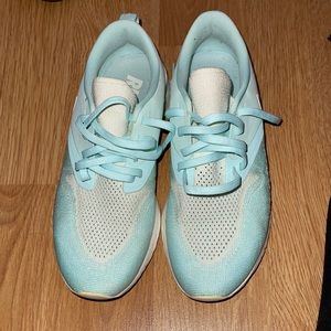 Baby Blue Nike Running Shoes